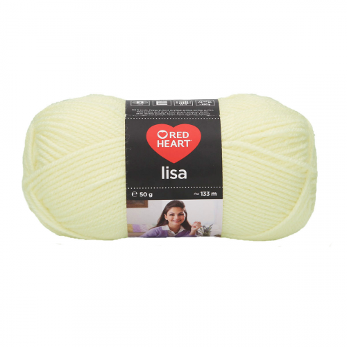 Пряжа Red Heart 'Lisa' 50гр 133м (100% акрил) (00288 бежевый)