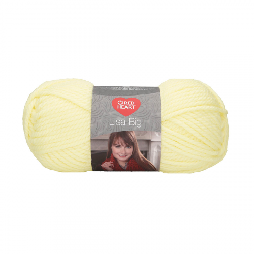 Пряжа Red Heart 'Lisa Big' 200гр 120м (100% акрил) (00102 бежевый)