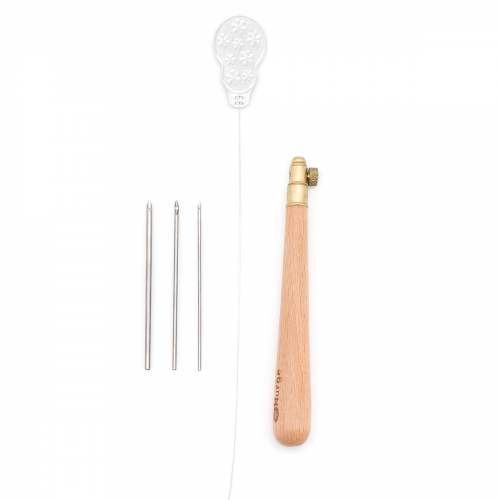 240-11 Набор для ковровой техники (иглы 1.20, 1.60, 2.20mm + нитевдеватель), Nurge Hobby