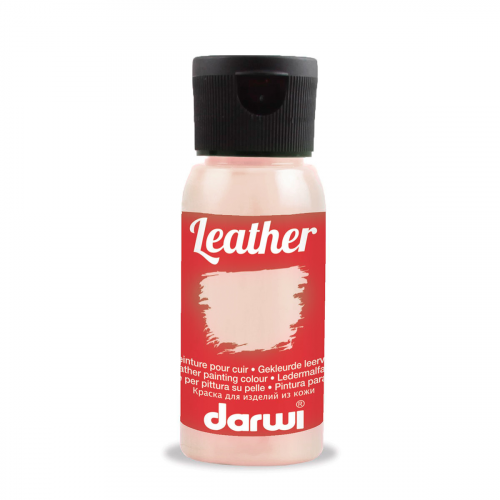 DA0420050 Краска акриловая для натуральной и искусственной кожи Leather, 50мл, Darwi (425 телесный)