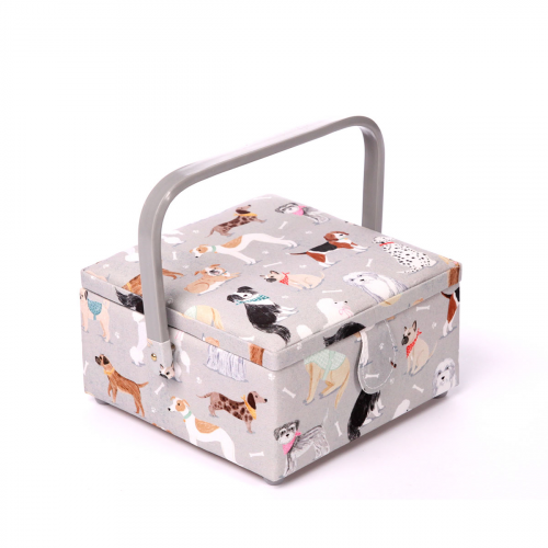 MRS/629 PVC Tray Шкатулка малая, декоративная, ' Собачки' 20*20*11см АЙРИС