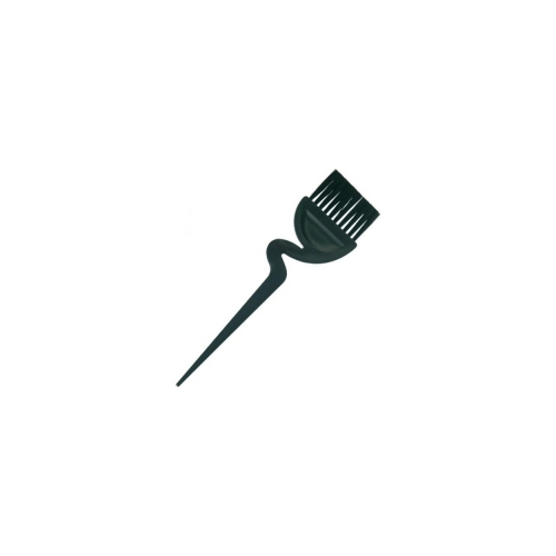 Dewal Pro - Кисть для окрашивания, черная, с черной прямой щетиной, с ручкой «зиг-заг», широкая 55 мм