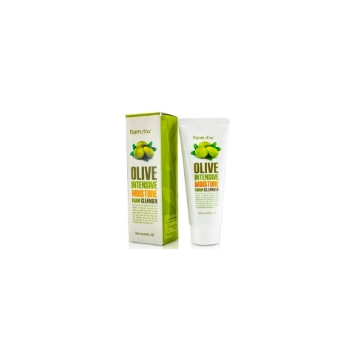 FarmStay Olive Intensive Moisture Foam Cleanser - Пенка очищающая с экстрактом оливы увлажняющая, 100 мл