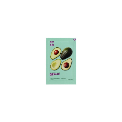 Holika Holika Pure Essence Mask Sheet Avocado - Маска тканевая смягчающая авокадо, 20 мл