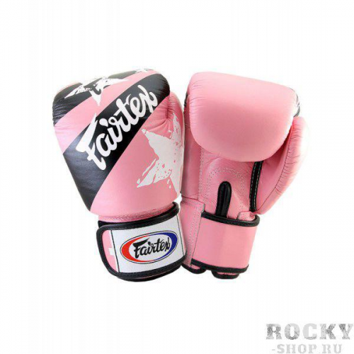 Перчатки тренировочные на липучке Nation Print, Pink, 14 OZ
