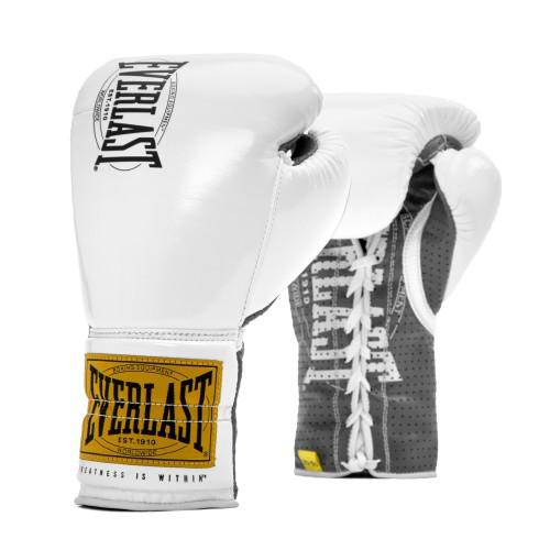 Боевые перчатки 1910 Classic White, 10 oz