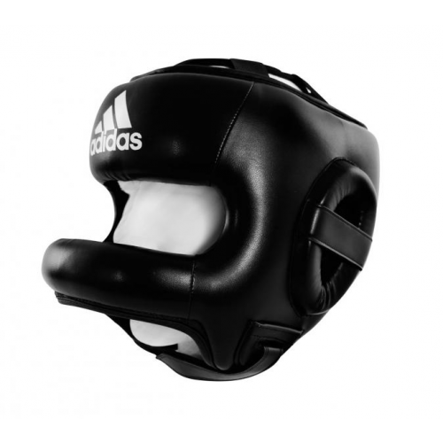 Шлем боксерский с бампером Pro Full Protection Boxing Headgear черный