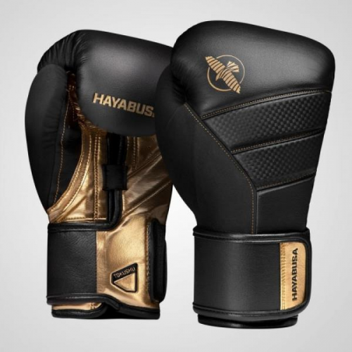 Перчатки T3 Black/Gold, 14 oz
