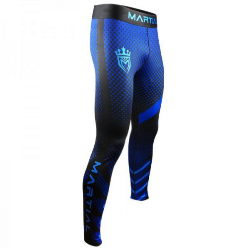 Компрессионные штаны blue fitness MSP-145