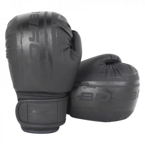 Детские боксерские перчатки BoyBo Stain Black, 4 OZ