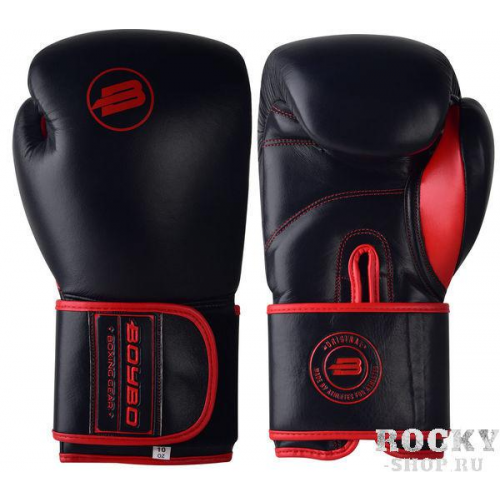 Перчатки боксерские BoyBo Rage Black/Red, 12 OZ