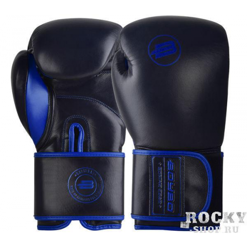 Перчатки боксерские BoyBo Rage Black/Navy, 10 OZ