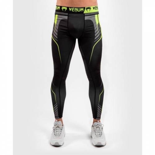 Компрессионные штаны Training camp 3.0 Black/Neo Yellow