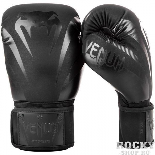 Перчатки боксерские Impact Black/Black, 16 унций