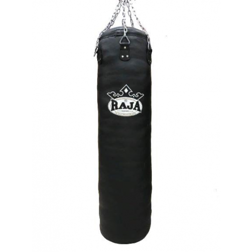 Боксерский мешок Boxing Leather Black 36*150 см, 55 кг