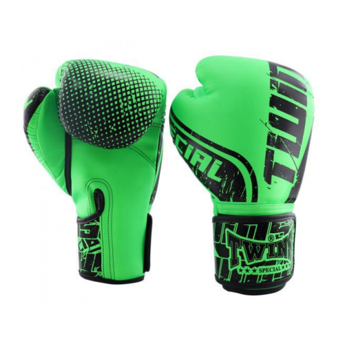 Боксерские перчатки Range Black Green, 14 OZ