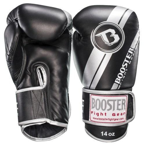 Боксерские перчатки BGL V3 Black/Silver, 14 oz