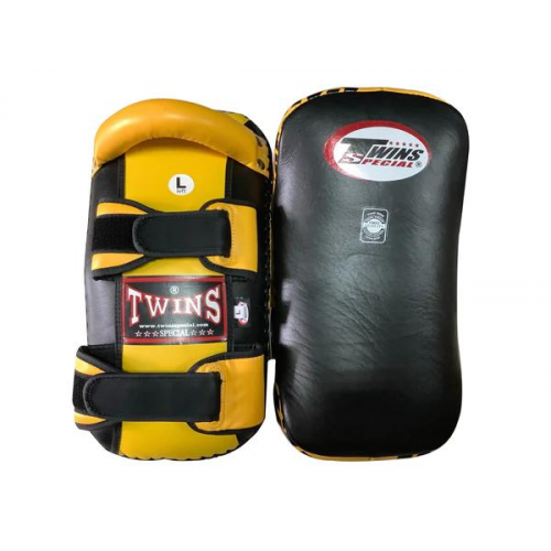 Изогнутые тайские пады KPL-10 black/yellow