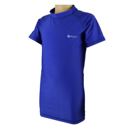Детский рашгард с коротким рукавом Sport Blue