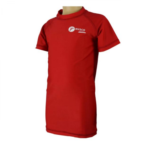 Детский рашгард с коротким рукавом Sport Red