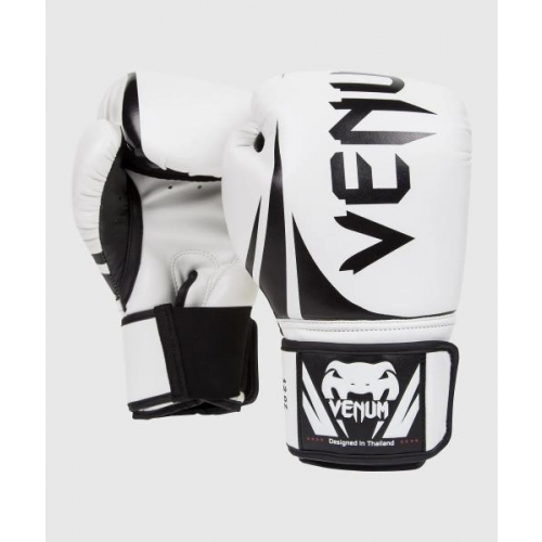 Перчатки боксерские Challenger 2.0 White/Black, 8 oz