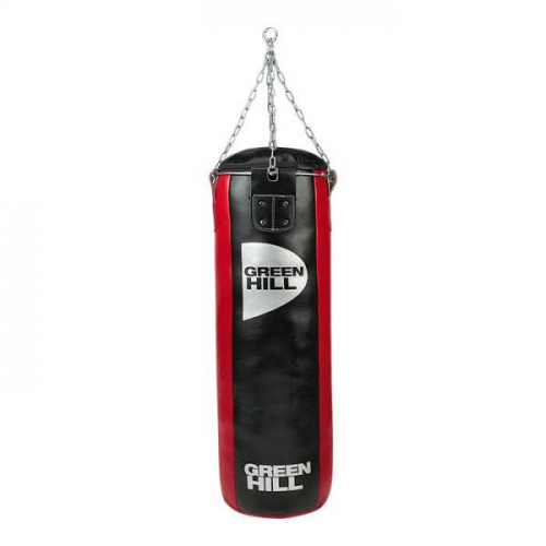 Профессиональный боксерский мешок 150*40 см, натуральная кожа, 80 кг