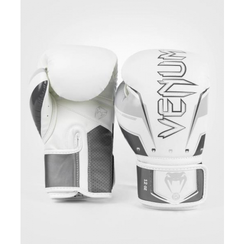 Перчатки боксерские Elite Evo Grey/White, 12 унций