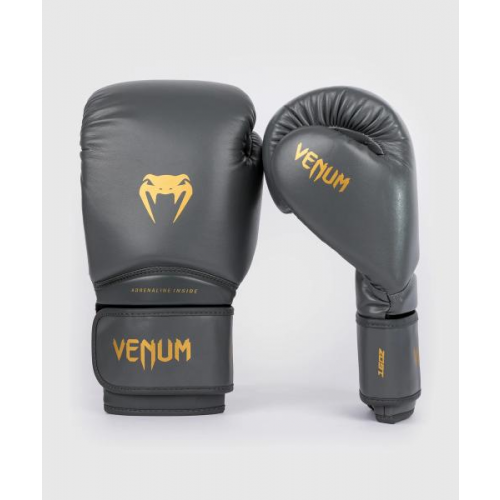Перчатки боксерские Contender 1.5 Grey/Gold, 14 унций