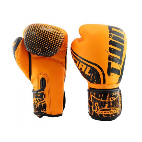 Боксерские перчатки Range Black Orange УЦЕНКА!, 16 OZ