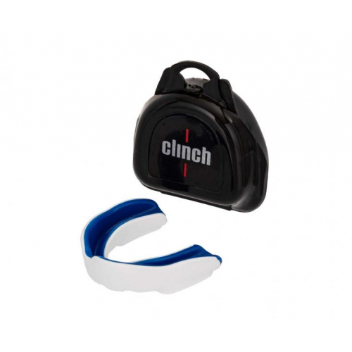 Капа одночелюстная Punch Double Layer Mouthguard бело-синяя