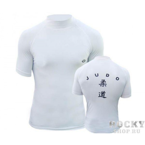 Мужской рашгард JUDO S/S White, Белый