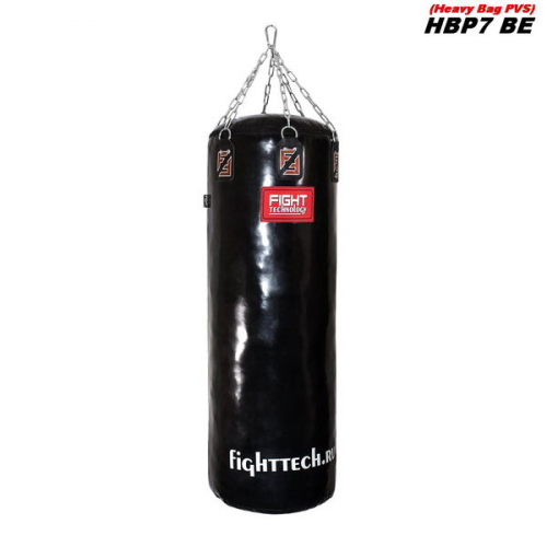 Боксерский мешок Proffi ПВХ black edition, 75 кг, 140Х50 см