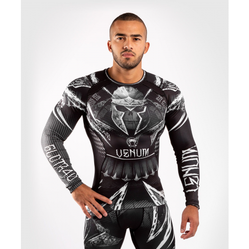 Мужской рашгард Gladiator 4.0 Black/White L/S