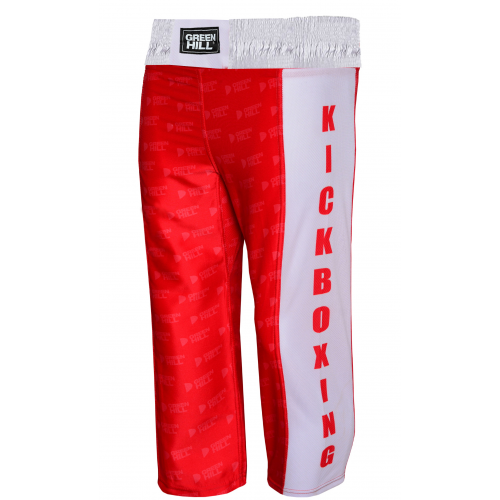 Детские штаны для кикбоксинга kick kids KBT-4058K Red