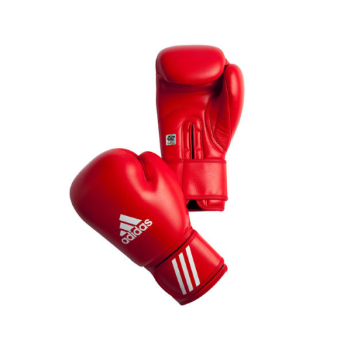 Перчатки боксерские AIBA красные, 12 унций