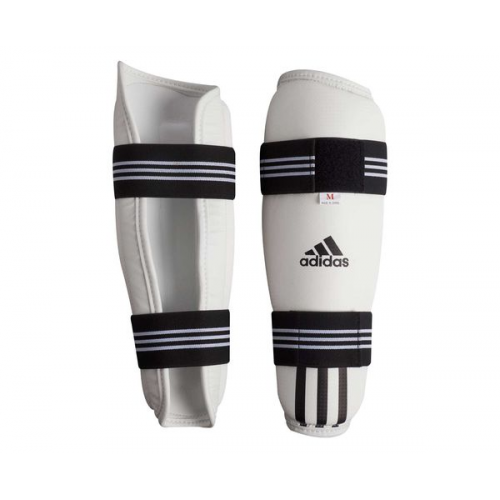 Защита голени для тхэквондо WTF Shin Pad Protector, белая