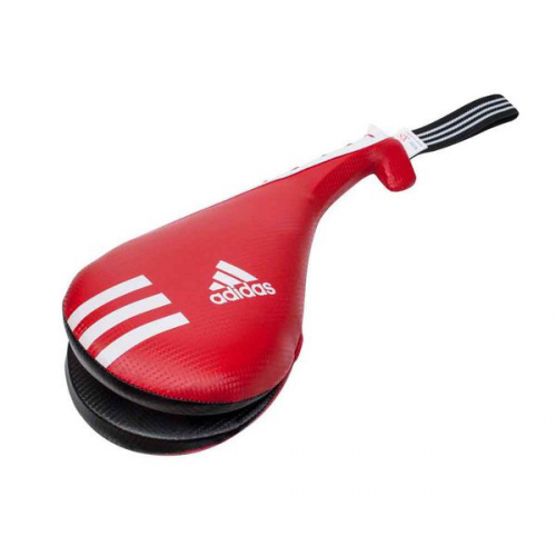 Ракетка для тхэквондо двойная Kids Double Target Mitt, красно-черная