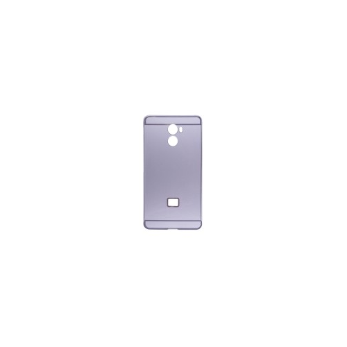 Epik Металлический бампер для Xiaomi Redmi 4 с акриловой вставкой (Серебряный)