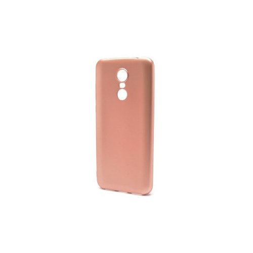 J-Case THIN | Гибкий силиконовый чехол для Xiaomi Redmi 5 Plus / Redmi Note 5 (Single Camera) (Rose Gold)