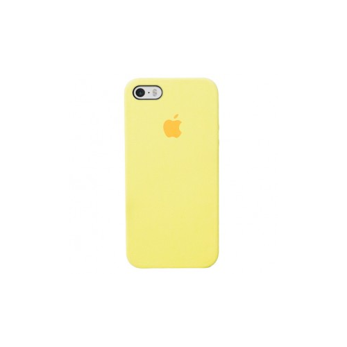 Epik Чехол Silicone Case для iPhone 5/5S (Желтый Канареечный)