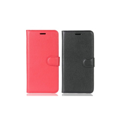 Epik Гладкий кожаный чехол-бумажник на магнитной застежке с функцией подставки и внутренними карманами для OnePlus 5T
