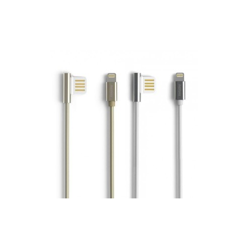 Remax Emperor | Дата кабель USB to Lightning с угловым штекером USB (100 см)