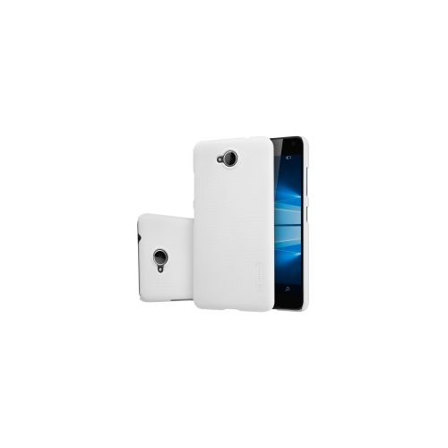 Nillkin Super Frosted Shield | Матовый чехол для Microsoft Lumia 650 (+ пленка) (Белый)