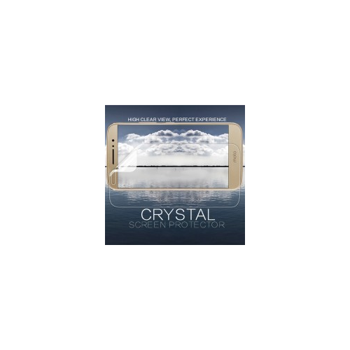 Nillkin Crystal | Прозрачная защитная пленка для Motorola Moto M (XT1663) (Анти-отпечатки)