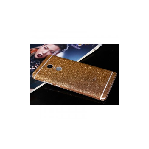 Noreve Виниловая наклейка на обе стороны Glitter series для Xiaomi Redmi Note 4 (MTK) (Золотой)
