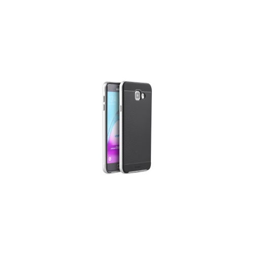 iPaky Hybrid | Противоударный чехол для Samsung A710F Galaxy A7 (2016) (Черный / Серебряный)