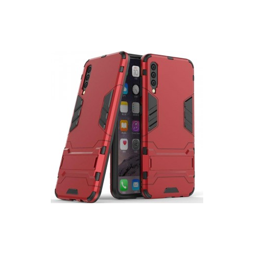 Epik Transformer | Противоударный чехол для Samsung A705F Galaxy A70 с мощной защитой корпуса (Красный / Dante Red)