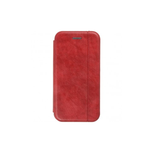 Open Color 2 | Чехол-книжка на магните для Samsung A530 Galaxy A8 (2018) с подставкой и внутренним карманом (Красный)