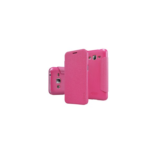 Nillkin Sparkle | Чехол-книжка для Samsung J200H Galaxy J2 Duos (Розовый)