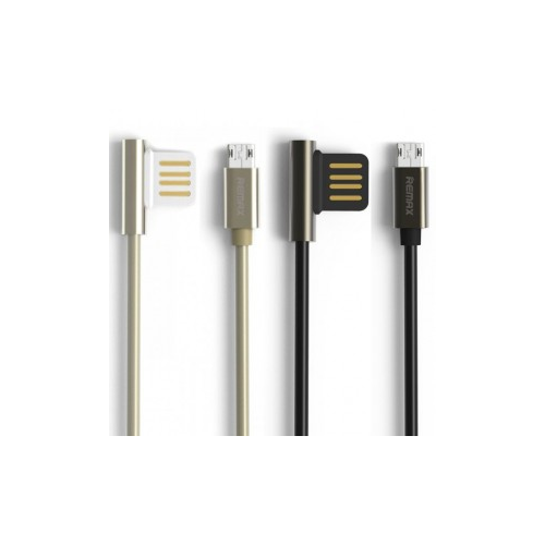 Remax Emperor | Дата кабель USB to MicroUSB с угловым штекером USB (100 см)
